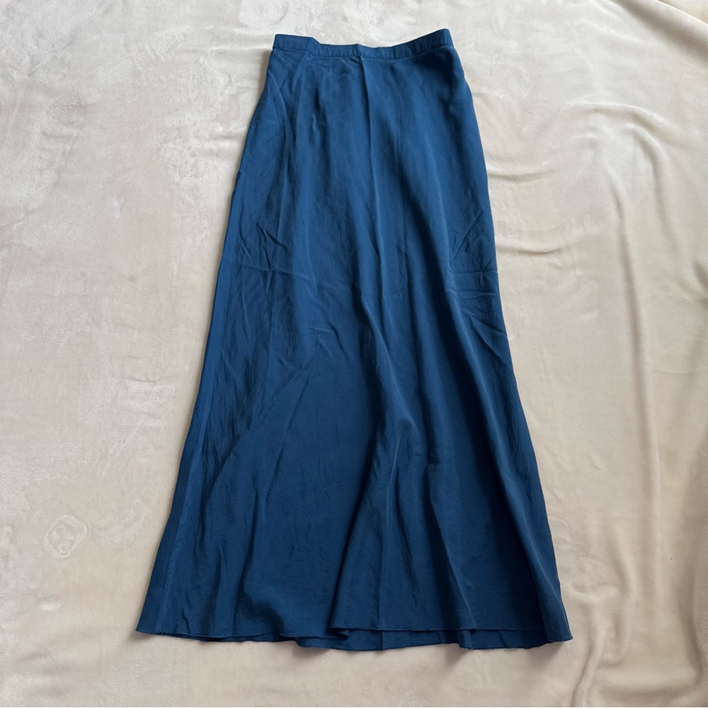 SOLD Free People Midi Silk Skirt